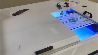 Drop on demand monochrome UV inkjet printing system