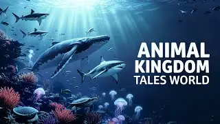 The Magical Underwater World 🌊  Ultra HD 4K Sea Animals।  Animal Kingdom Tales World
