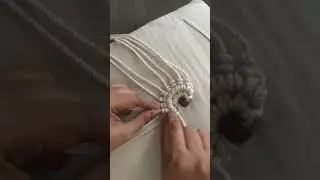 &ldquo;Learn the Perfect Macrame Knot!&rdquo;Sea shells keychain🌊🐚