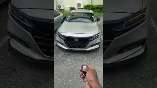 2020 Honda Accord Remote Start #hondaaccord #honda #accord