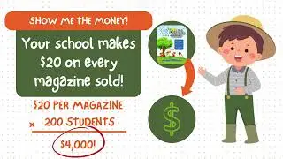 Fundraising made easy with Sprouts Kids Magazine!