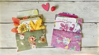 Mini Loaded Envelope Stack Tutorial Using 6x6 Paper