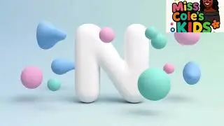 Learn Letter N for Kids | Calm & Colorful Autism-Friendly ABC Learning