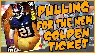 PULLING FOR THE NEW GOLDEN TICKET!! - Madden 16 Pack Opening | MUT 16 Pack Opening