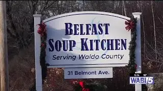Belfast and Holden police departments team up for soup kitchen donation