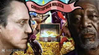 Mighty Quest for Epic Loot BATTLE - Morgan Freeman vs. Walken (reupload)