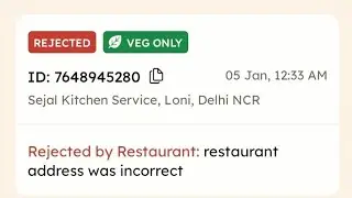 ZOMATO SCAM Exposed ! Order ready tha fir bhi Cancel ?? My Cloud Kitchen Struggle ..