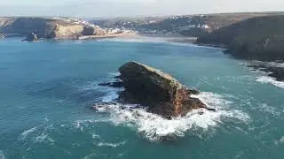 Portreath Cornwall 2023#cornwall#kernow #dji #drone #kernow #walk#exploring