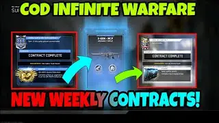 *NEW* CONTRACTS AND BOUNTY CONTRACTS ADDED INTO INFINITE WARFARE! (QR-M5TR COLLECTION HACK)