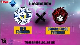 JOGO 1 - Campeonato Municipal de Goianira - Jogo Classificatório - Feminino - VFG X Dragon Force