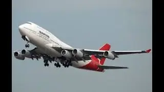 THE BOEING 747 AIRPLANE HIGH BYPASS TURBOFAN ENGINES (FUEL CONSUMPTION AND HOW THEY OPERATE)