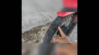 St90 con llantas Michelin city pro, su correcta colocación.