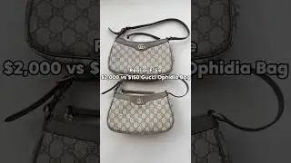 Real or F*ke? Can you tell the differences between these GG ophidia small Bags? #affordableluxury