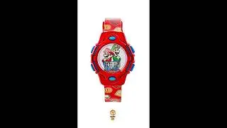 Reloj Super Mario Pantalla Digital con Luces: REKID-038
