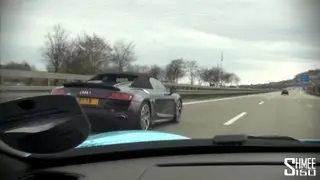 EPIC 191MPH FLYBY QuickSilver R8 V10 Spyder