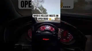HELLCAT MEETS OPEN ROAD 🤯&hellip;                                    #srt #hellcat #shorts #recommended