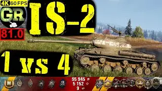 81_World of Tanks IS-2 WoT Replay - 10 Kills 3.8K DMG(Patch 1.4.0)