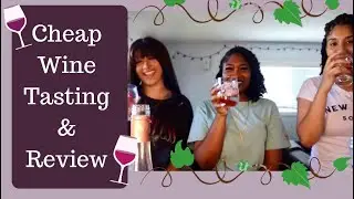 Wine Tasting & Review | Best Cheap Sweet Wines Under 15$ | Wine Haul | Quarantine Essentials