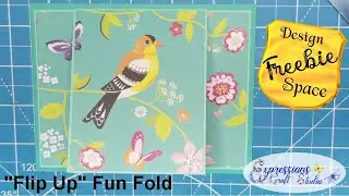 ECS - DS FREEBIE - Flip Up Fun Fold Card
