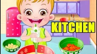 Baby Hazel in Kitchen Game Movie | Fun Cooking Games | Baby Hazel Games