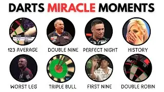 Every Darts Miracle Shots Explained In 11 Minutes