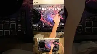 DDJ FLX 10 Skin Cometazer Custom DJ-Controller wrap #dj #djviral #pioneer #pioneerdj #ddjflx10