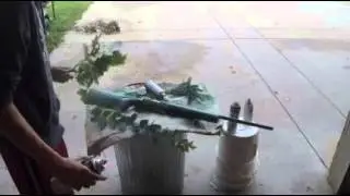 How to custom paint a gun. Custom camo spraypaint