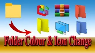 How To Change Folder Icon In Windows 10,  Folder Color Change