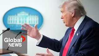 Trump speaks at White House press briefing amid Greenland threats | LIVE