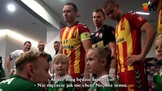 Śląsk Wrocław - Korona Kielce 1:0 - kulisy meczu (19.09.2014 r.)