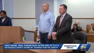 Trial for man identified as victim and suspect in viral Cincinnati brawl continued