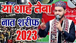 Ya Shahe Taiba Naat Sharif || Shoaib Raza Bareilvi Naat || New Naat Sharif 2023 || Naat Sharif 2023