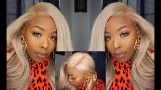Full Ash Blonde Wig Using 1 Product, No tinting, No bleaching ft. Chinalacewig.com