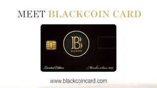 The BlackCoin Card