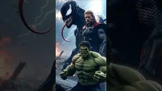 Hulk vs Venom | Epic Battle | Thor Entry | AI Superhero Story