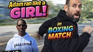 ADAM GOT EMBARRASSED IN THE RING !!