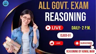 || PSSSB REASONING CLASSES [CLASS-1(CODING-DECODING)] | REASONING BY KOMAL MAM ||VERMA ACADEMY MANSA