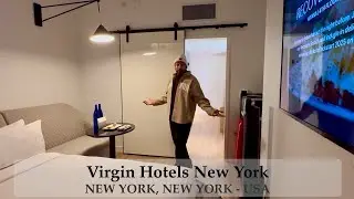 Virgin Hotels New York - Chamber King with Sky View walkthrough & review