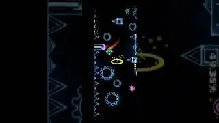 Day 5 of making a Sonic Wave level (cube part) #geometrydash #gd #sonicwave #gameplay