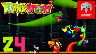 24 ❤️ Feuriges Finale im Feuerschlo&szlig; [ENDE 4] ❤️ Yoshi's Story ❤️ N64: Nintendo Switch Online ❤️ DE