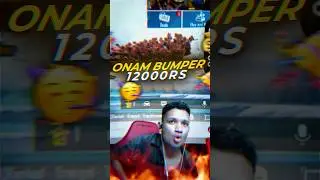 12000rs ONAM BUMPER BGMI CHALLENGE! #sayipop #shorts