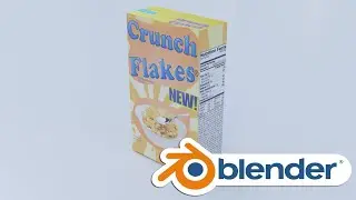Blender Tutorial Cereal Box Part 3 Mark Seam