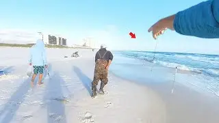 Surf Fishing Incident Blows Our Minds!