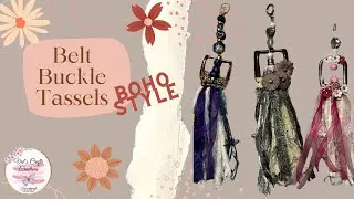 Belt Buckle Tassels- Boho Style