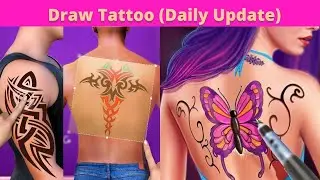 Draw tattoo ink inc walkthrough - Online Play (Mobile Gameplay)