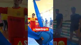 ⚠️Super Drop 😱Waterslide 🗣️BK Water Park Thane (MUMBAI)