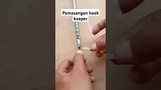 Pemasangan hook keeper#shortvideo #customrod #customjoran #hook #rekomendasi #mancing