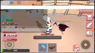 Mining simulator buying the shiny Christmas reaper and getting the mega moab