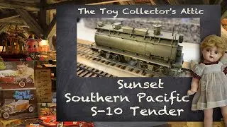 Sunset Brass Models HO Scale Southern Pacific S-10 Tender