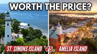 Cost of living St. Simons Georgia versus Amelia Island Florida